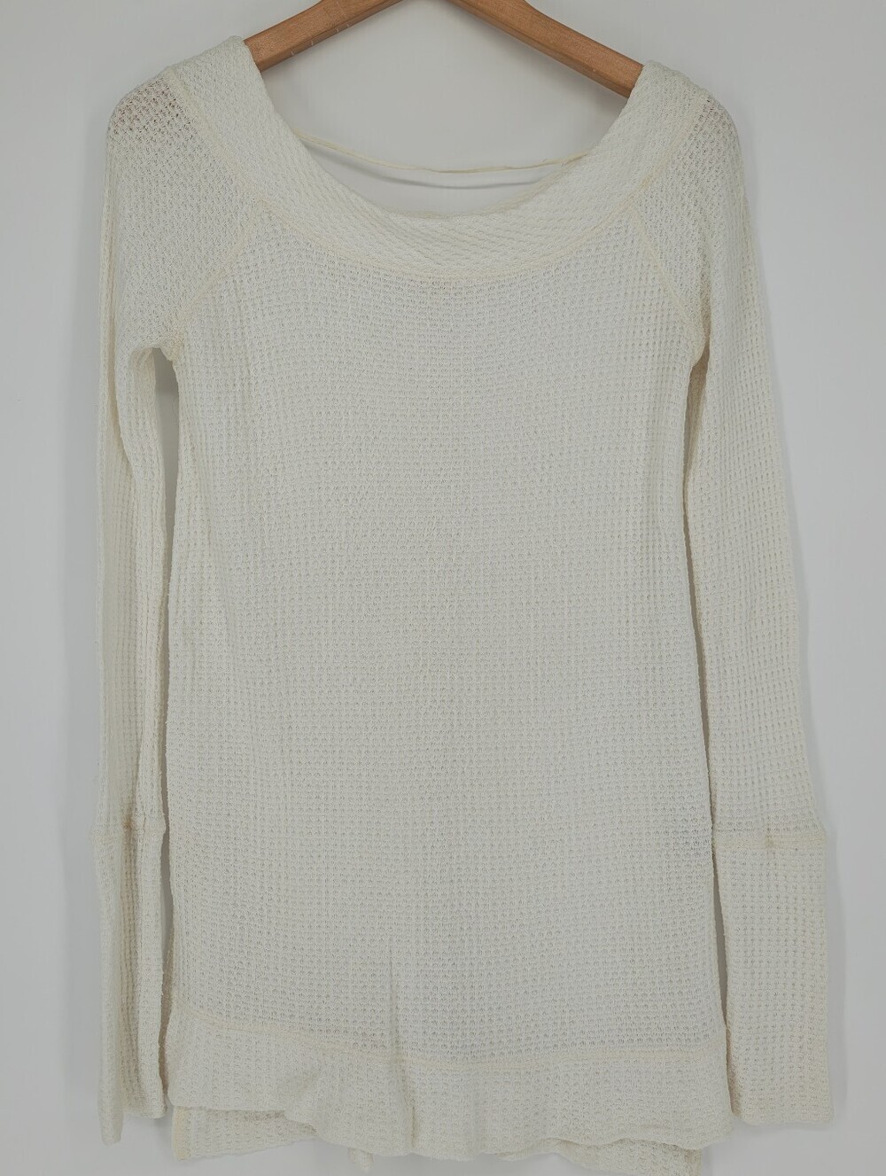 We The Free Waffle Knit Thermal Size Small